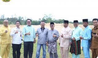 Rencana Pembangunan Pabrik Abon Patin di Desa Telo, Pj Bupati Kampar Melakukan Peninjauan Lahan