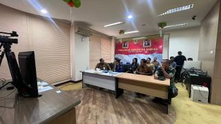 Pj Bupati Kampar Ikuti Rakor Pengamanan Pasokan dan Harga Jelang Ramadhan Bersama Mendagri