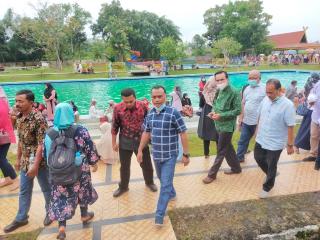 Dibuka Kadis PMD Riau, Lomba Kreativitas Siswa TK se-Kabupaten Kampar, Meriahkan HUT Auramedia ke-5