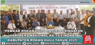 Pemkab Rohul Hadiri  Perayaan Hari Pers Nasional Ke-79