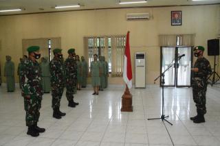 Hari kesaktian Pancasila, 17 Prajurit Korem 031/WB Naik Pangkat