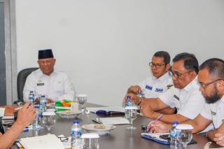 Rakor Pembahasan Rencana Penggunaan Anggaran BTT, Dipimpin Pj Sekda Kampar