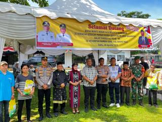 Lapas Pasir Pengaraian Hadiri Gerakan Pangan Murah Serentak dalam Rangka HUT ke-80 RI