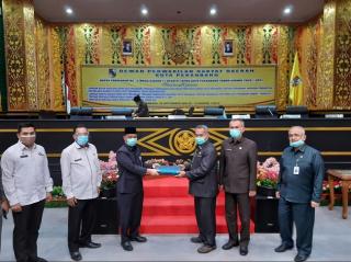 APBD-P Kota Pekanbaru Disyahkan Sebesar Rp,2,784 Triliun,Fokus Penanggulangan Covid-19.