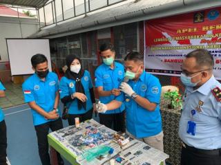 Lapas II Kuantan Lakukan MoU Dengan BNK, dan Basmi Peredaran Narkotika di Lapas