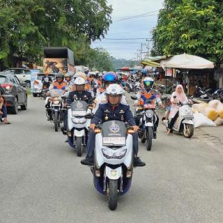 Dishub Kampar Turunkan 15 Personil, Pemeriksaan Kendaraan Belum Bayar Pajak dan Kelayakan Bermotor