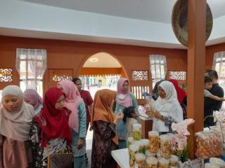 Bazar Disediakan Pemkab Kampar Pada MTQ Kuliner Khas Kampar Diserbu Pengunjung