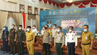 Bupati Kampar Bersama Forkopimda Deklarasi Tentang Peniadaan Mudik Lebaran