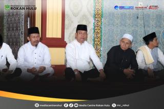 Safari Ramadhan di Masjid Al-Mutaqin, Wabup Rohul: Memperkuat Ukhuwah Islamiyah