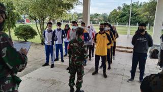 Babinsa Gelar Seleksi Paskibraka Tingkat Kecamatan