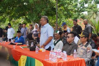 Suasana Kondusif, Kapolres Rohul Hadiri Audiensi Aliansi Cipayung Plus di Gedung DPRD