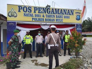 Babinsa Koramil 08/Tandun Laksanakan Pam Nataru