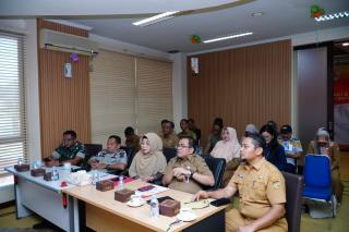 Pj Sekda Kampar Ikuti Zoom Meeting Rakor Bersama Mendagri, Sosialisasi Bencana Hidrometeorologi