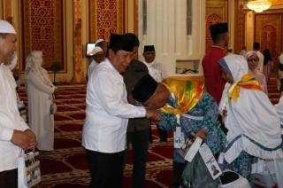 405 Jamaah Calon Haji Rohul Tahun 1444 H Diberangkatkan Dari Masjid Agung Islamic Center