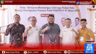 Novliwanda Ade Putra Terpilih Menjadi Ketua KONI Kabupaten Rohul 2025-2029
