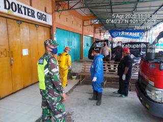 Tenaga Medis Puskesmas Perawang Positif Covid 19. Aktifitas Puskesmas Masih Berjalan Seperti Biasa.