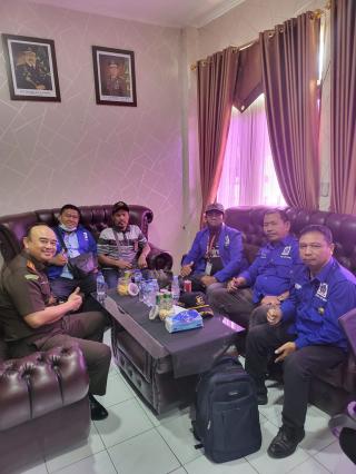 DPC-PPDI Melalukan Audensi dan Silaturahmi ke Kejaksaan Negeri Rokan Hulu 