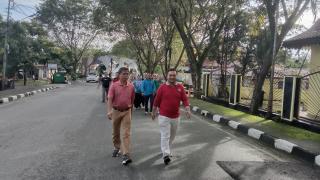 Dinas Damkar dan Penyelamatan Kampar Melaksanakan Jalan Santai