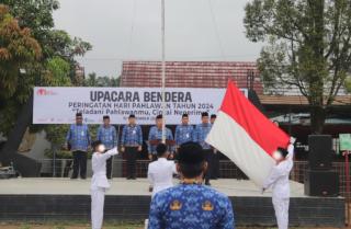 Lapas Pasir Pengaraian Kelas llB Rohul Adakan Upacara Bendera, Peringati Hari Pahlawan