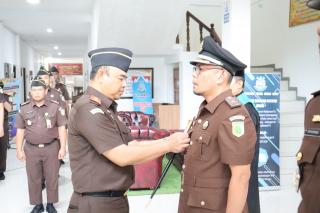 Pelantikan dan Sumpah Jabatan Kasi Intelijen, Begini Pesan Kajari Rohul