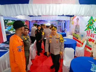 Kapolresta Pekanbaru Melakukan Pengecekan Operasi Lilin Lancang Kuning