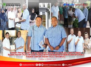 Bupati dan Wabup Rohul Ukir Sejarah, Sambangi Pemimpin Terdahulu