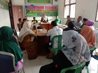 Tingkatkan Produksi Padi, Dinas Pertanian Kampar Melakukan Pelatihan Tematik Pada Petani