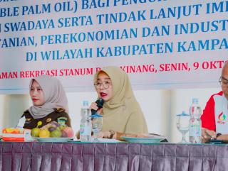 Sosialisasi Percepatan Pelaksanaan Sertifikasi ISPO, Resmi Dibuka Pj Sekda Kampar