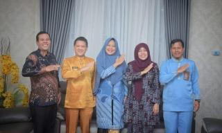 Pj Bupati Kampar, Hambali Silahturahmi Dengan Ketua Pengadilan Agama Bangkinang