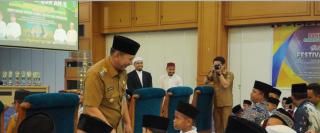 Wabup Rohul Buka Festival Quran ll Tingkat SD/MI Se Kabupaten Rohul Tahun 2023