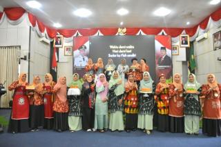 HUT DWP Ke 24, Perlombaan Menghias Kue Cake Decoration Antar DWP OPD Dilakukan