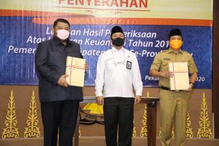  Pemkab Rohul RaiH WTP Empat Kali Berturut-turut dari BPK RI