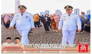 Bupati Dan Wakil Bupati Rokan Hulu 2025-2030 Resmi Dilantik Presiden RI