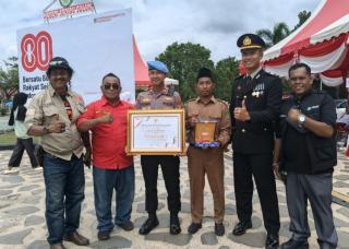 Desa Sontang Raih Predikat Desa Terbaik di Rokan Hulu, Ketua DPC Korek Rohul Beri Apresiasi