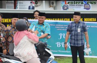 Jumat Berkah Lapas Pasir Pangaraian bagikan Takjil Gratis Kepada Masyarakat