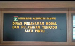 DPMPTS Kampar Permudah Perizinan, Untuk Tingkatkan Pendapatan Penghasilan Daerah