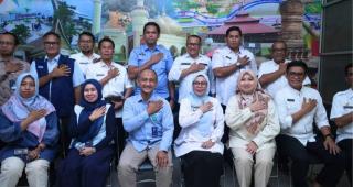 Pertemuan Monitoring Tim Kemenko RI Bidang Pangan Dihadiri Wabup Kampar, Misharti