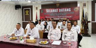 Lapas Pasir Pangaraian ikuti Rapat bersama Ditjenpas Jelang Kegiatan Presiden Menyapa Warga Binaan