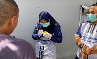 Cegah Tuberkulosis Lapas Pasir Pengaraian Lakukan Skrining Kesehatan