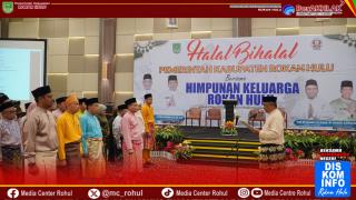 Halal Bihalal Pemkab Rokan Hulu dan HKR Tokoh Rohul Titip Beberapa Usulan Kepada Bupati Anton