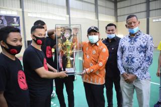 Pembukaan Turnamen Futsal Se Provinsi Riau, Bupati Kampar Dukung Penuh