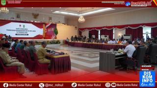 Rakor Karhutla Se Provinsi Riau Status Siaga Karhutla Ditetapkan Semua Pihak Diminta Waspada