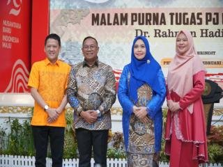 Pj Bupati Kampar Ucapkan Terimakasih  Kepada Pj Gubri Yang Memasuki Purna Tugas