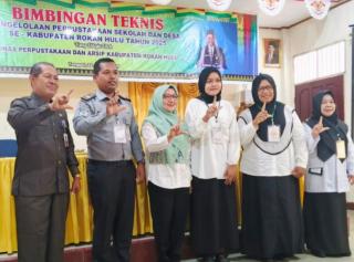 Dorong Literasi Warga Binaan, Pegawai Lapas Pasir Pengaraian Ikuti Bimtek Perpustakaan se-Rokan Hulu