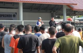 Usai Senam Lapas Pasir Pengaraian Sambung Rasa Dengan WBP