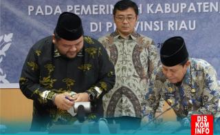 Bupati Sukiman Terima LHP LKPD 2022, Pemkab Rohul Kembali Raih Opini WTP dari BPK RI 7 Kali Berturut