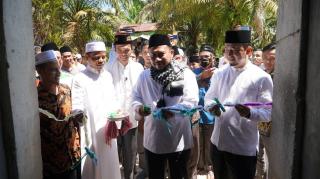 Ponpes Annizham di Resmikan, Bupati Kampar Lakukan Pemancangan Pembangunan Mesjid