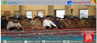 Wakil Bupati H Syafaruddin Poti ikuti Agenda Wirid Pengajian Rutin