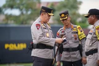 Gelar Apel Kesiapan Pengamanan Kampanye, Kapolda Riau Irjen Iqbal Tekankan Integritas