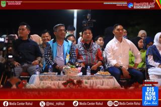 Rohul Berguncang! Rayola dan Kotak Hibur Ratusan Ribu Warga di Malam Puncak HUT ke-26